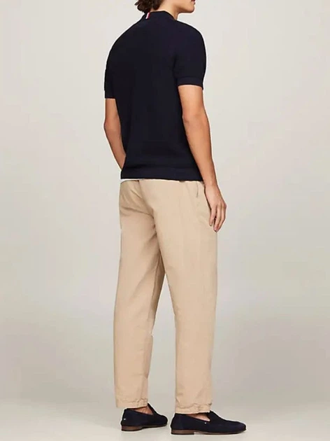 Koszulka polo męska Tommy Hilfiger thmw0mw34686dw5 L Granatowa (8720646414932) - obraz 3