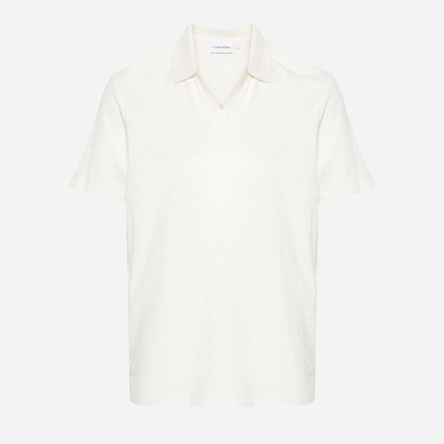Поло довге чоловіче Calvin Klein ckk10k112959yah 3XL Біле (8720109272994) - зображення 5