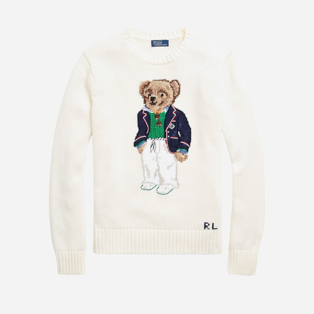 Sweter damski Polo Ralph Lauren prl211924417001 M Nudowe (3616535624641) - obraz 4