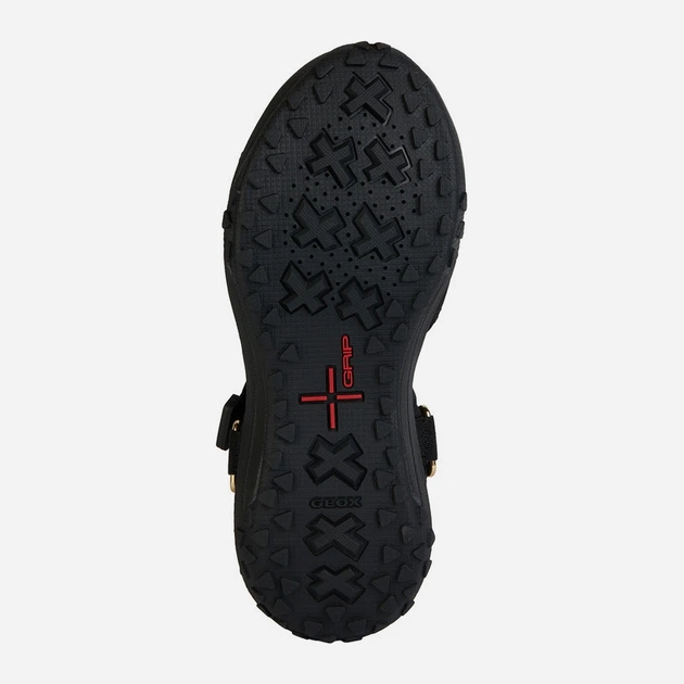 Жіночі сандалі Geox geod45tba01511c9999 40 Чорні (8056206664692) - зображення 5