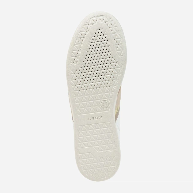 Sneakersy damskie do kostki skórzane Geox geod361be085nfc1327 41 Białe (8056206497207) - obraz 6