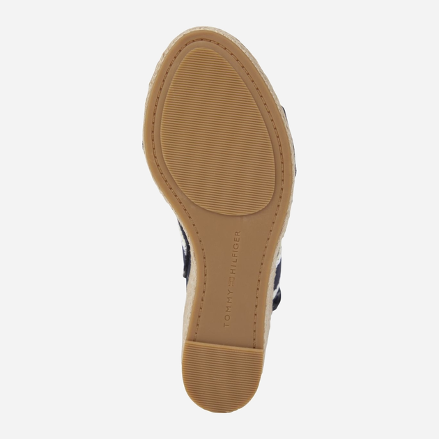 Sandały damskie na koturnie Tommy Hilfiger thifw0fw08045dw6 40 Niebieskie (8720646940226) - obraz 5
