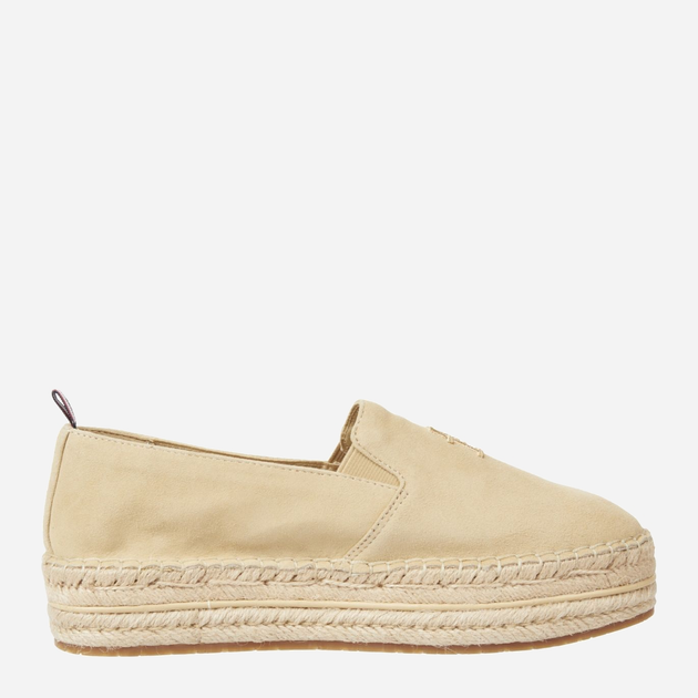 Espadryle damskie na platformie Tommy Hilfiger thifw0fw07695acr 37 Beżowe (8720646955190) - obraz 2