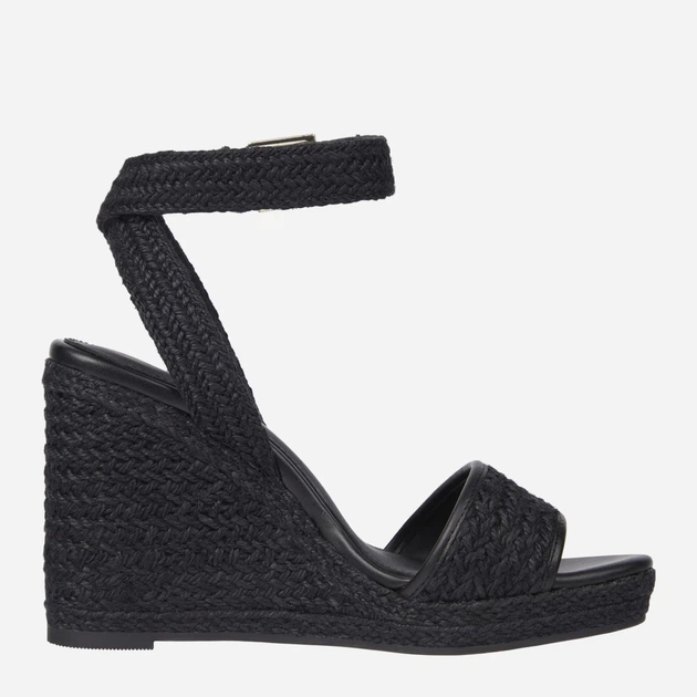 Жіночі босоніжки Tommy Hilfiger thifw0fw07926bds 37 Чорні (8720646921034) - зображення 5