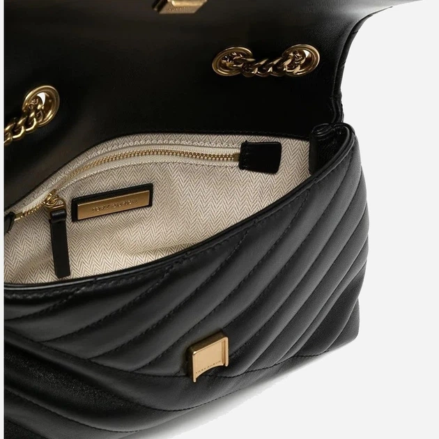 Torebka crossbody damska skórzana Tory Burch torb90452-001 Czarna (196133144855) - obraz 4