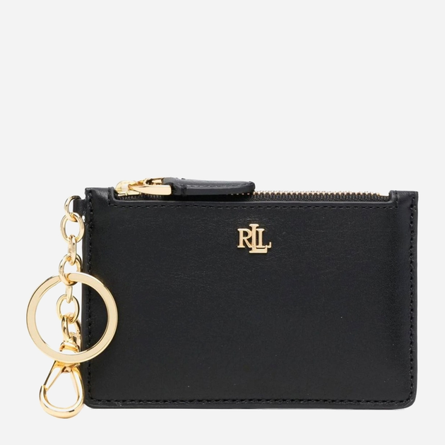 Картхолдер шкіряний Lauren Ralph Lauren lrl432876731002 Чорний (3616538801933) - зображення 1