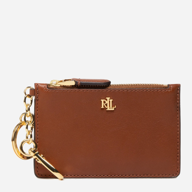 Картхолдер шкіряний Lauren Ralph Lauren lrl432876731001 Коричневий (3616538801926) - зображення 1