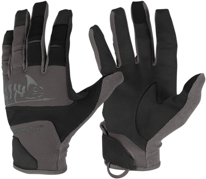 Рукавички тактичні Helikon-Tex Range Tactical Gloves A размер XXL Black / Shadow Grey (RK-RNG-PO-0135A-B07) - зображення 1