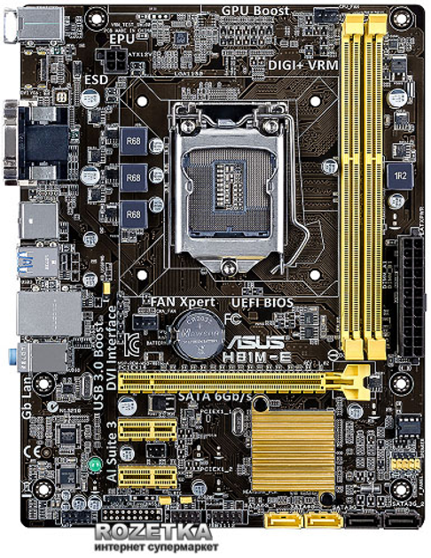 Материнская плата Asus H81M-E (s1150, Intel H81, PCI-Ex16) – фото ...