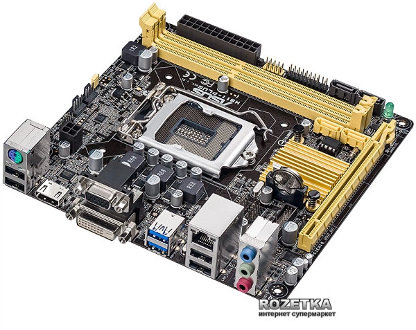 Материнская плата Asus H81I-Plus (s1150, Intel H81, PCI-Ex16