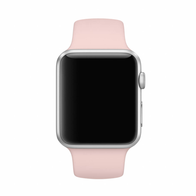 Силиконовый спортивный ремешок Fruct Sport Band для Apple Watch 42/44/45/46/49 mm (M/L) (18.5-22.5 см) Pink Sand - Фото 4 Силиконовый спортивный ремешок Fruct Sport Band для Apple Watch 42/44/45/46/49 mm (M/L) (18.5-22.5 см) Pink Sand - изображение 4