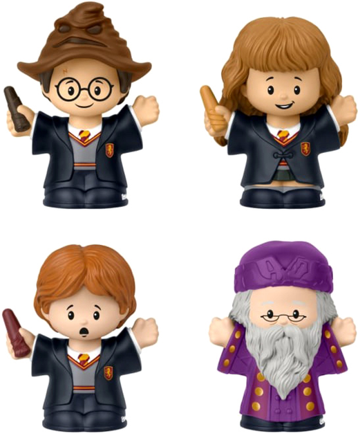 Zestaw figurek Fisher-Price Little People Harry Potter i Kamień filozoficzny 7 cm (0194735203697) - obraz 2