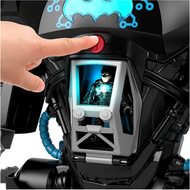 Ігрова фігурка Imaginext DC Super Friends Bat-Tech Batbot 30 см (0194735002337) - зображення 7