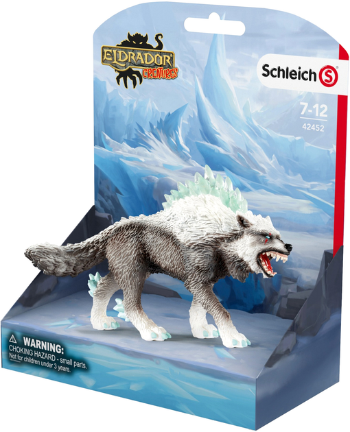 Figurka do gry Schleich Eldrador Lodowy wilk (4059433467788) - obraz 1