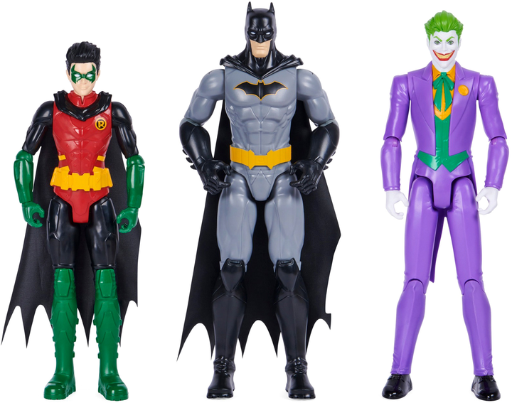 Zestaw figurek Spin Master Batman Odrodzenie Robin i Joker 30 cm (0778988344651) - obraz 2