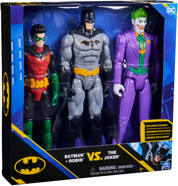 Набір фігурок Spin Master Batman Відродження Робін і Джокер 30 см (0778988344651) - зображення 7