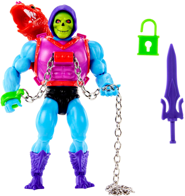 Ігрова фігурка Mattel Masters of the Universe Origins Actionfigur Deluxe Dragon Blaster Skeletor 14 см (0194735104338) - зображення 2