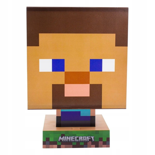 Lampa Minecraft Steve 26 cm (5055964779726) - obraz 1