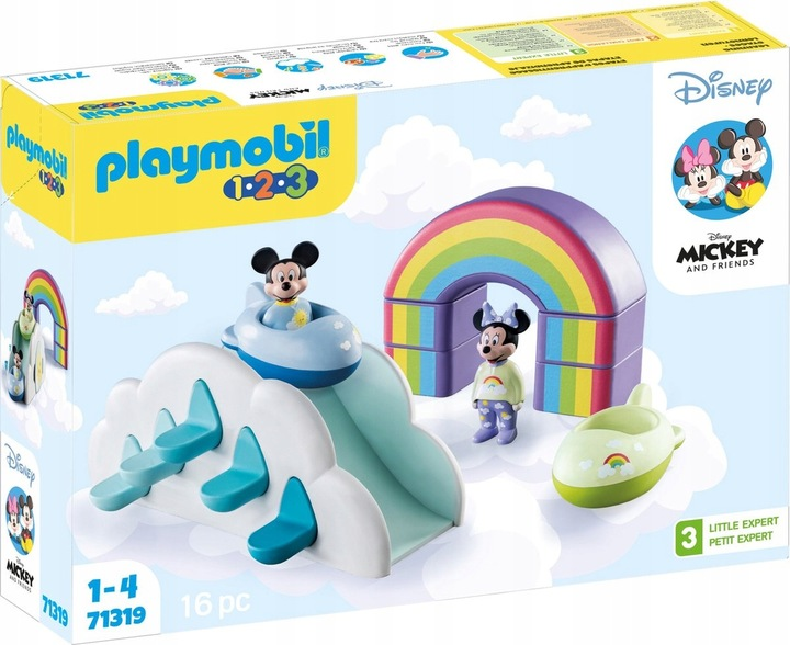 Іграшковий набір Playmobil Disney Дім у хмарах Міккі та Мінні (4008789713193) - зображення 1