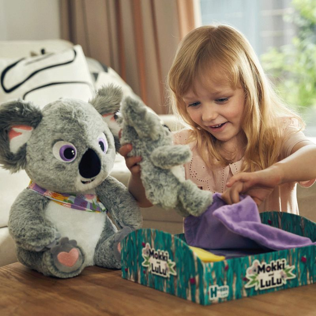Interaktywny zestaw do gry Huggy Luv Mama koala Mokki i jej Maluszek Lulu (5904754603737) - obraz 8
