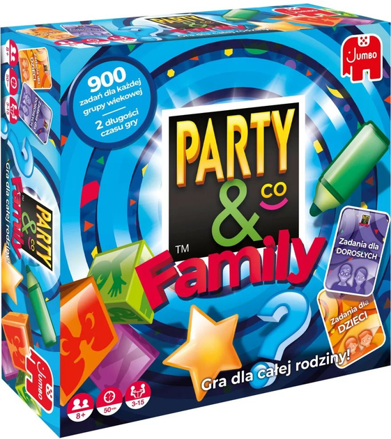 Gra planszowa Jumbo Party & Co Family (5904754604291) - obraz 2