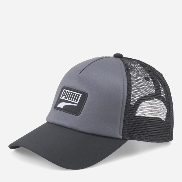 Czapka z daszkiem Puma Trucker Cap 024033-01 One Size Czarny/Szary (4065449749305) - obraz 1