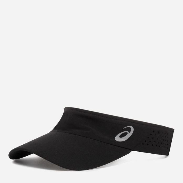 Кепка ASICS PRFM VISOR 3013A278-001 OS Чорна (8718837148391) - зображення 1