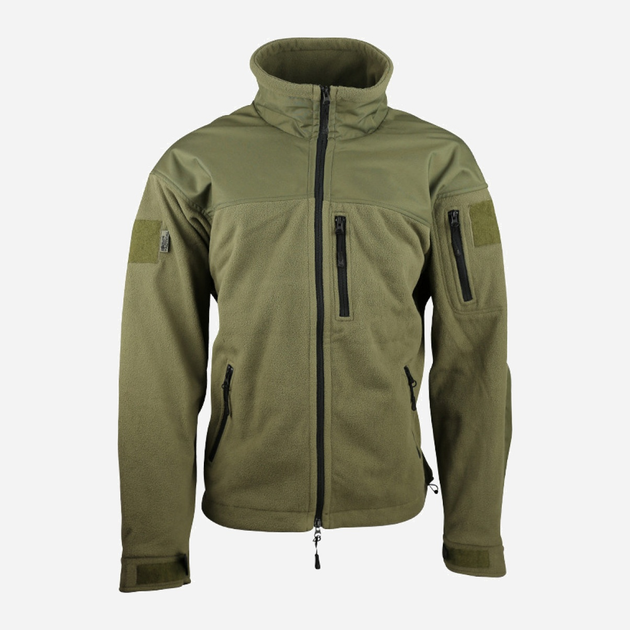 Тактическая кофта Kombat UK Defender Tactical Fleece L Оливковая (kb-dtf-olgr-l) - изображение 1