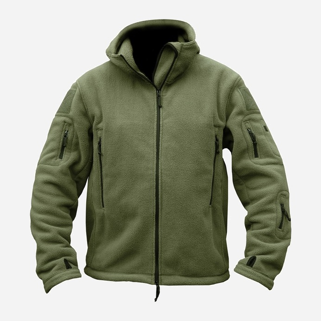 Тактическая кофта Kombat UK Recon Hoodie XL Оливковая (kb-rh-olgr-xl) - изображение 1