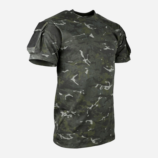 Тактическая футболка Kombat UK TACTICAL T-SHIRT XL Мультикам Черная (kb-tts-btpbl-xl) - изображение 2