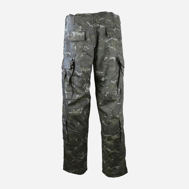 Тактичні штани Kombat UK ACU Trousers L Мультикам Чорні (kb-acut-btpbl-l) - зображення 1