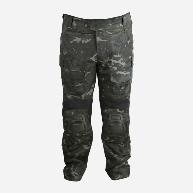 Тактичні штани Kombat UK Spec-ops Trousers GenII L Мультикам Чорні (kb-sotg-btpbl-l) - зображення 1