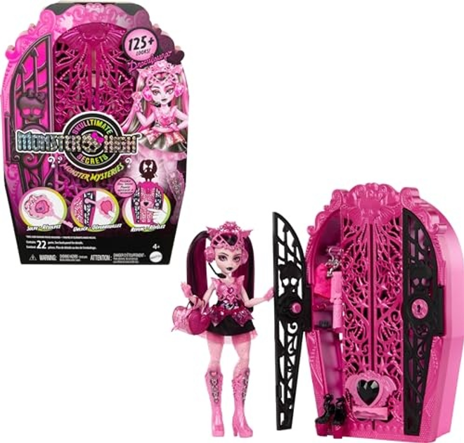 Lalka Monster High Potworne zagadki Straszysekrety Draculaura Seria 4 (0194735230495) - obraz 1