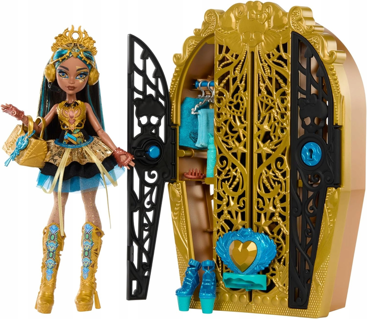 Lalka Monster High Potworne zagadki Straszysekrety Cleo De Nile Seria 4 (0194735230693) - obraz 1