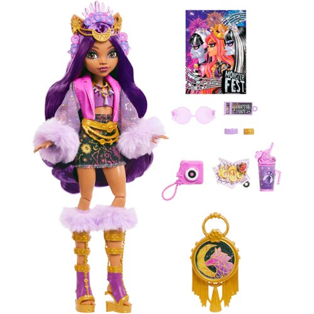 Lalka Monster High Monster Fest Clawdeen Wolf (194735230686) - obraz 1