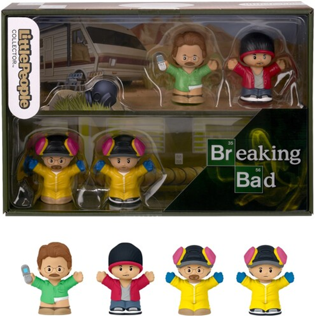 Колекційний набір Fisher-Price Little People Breaking Bad 4 шт (194735203413) - зображення 1