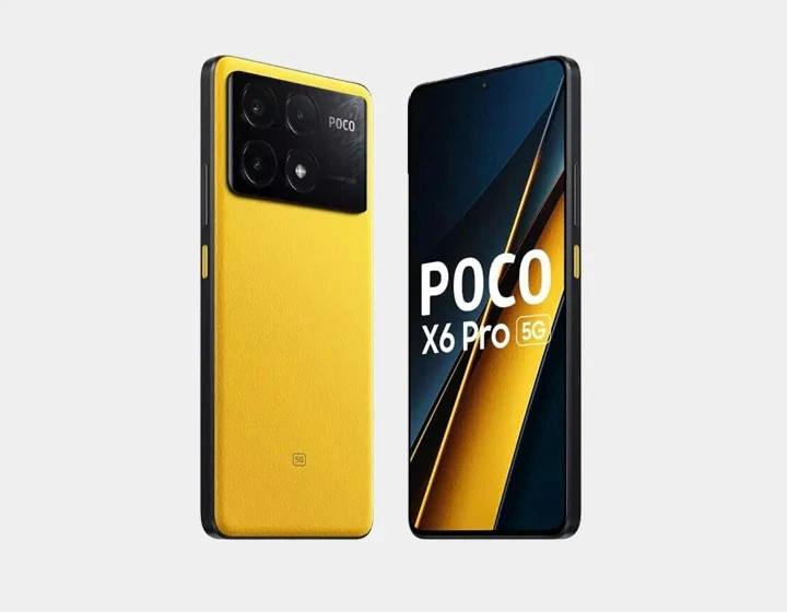 Смартфон Xiaomi Poco X6 Pro 5G 12/512GB NFC желтый европейский