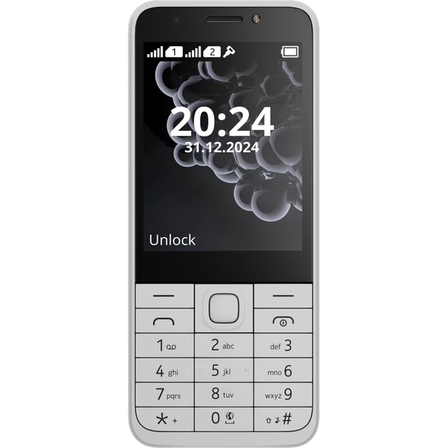 Телефон кнопочный Nokia 230 TA-1609 Dual Sim 2024 белый - изображение 2