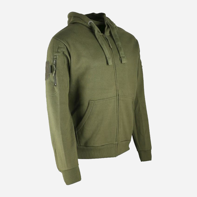 Тактическая кофта Kombat UK Spec-Ops Hoodie XXL Оливковая (kb-soh-olgr-xxl) - изображение 2