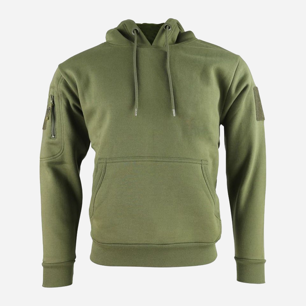 Тактична кофта Kombat UK Tactical Hoodie S Оливкова (kb-th-olgr-s) - зображення 1