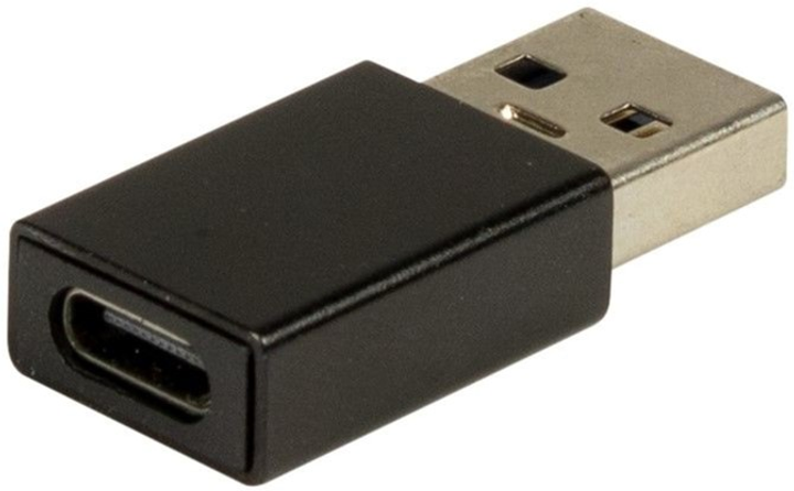 Adapter Inter-Tech USB Type-A / USB Type-C - RJ-45 Black (4260455647885) - obraz 2