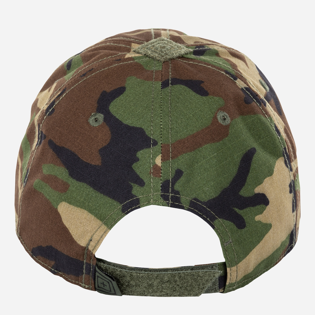 Бейсболка тактична чоловіча 5.11 Tactical Flag Bearer Cap 89515-938 One Size Woodland (888579647358) - зображення 2