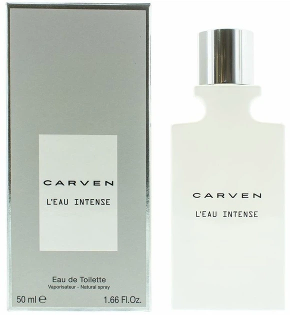 Туалетна вода для чоловіків Carven L'Eau Intense 50 мл (3355991221987) - зображення 2