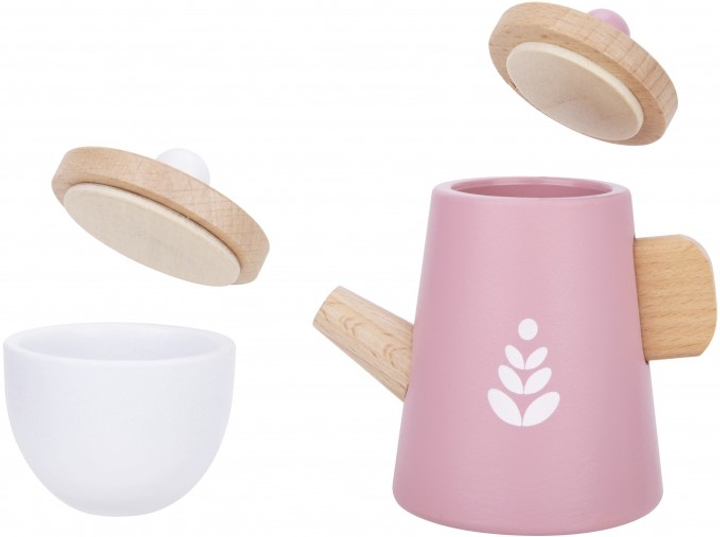 Zestaw do zabawy Tooky Toy Wooden Afternoon Tea 21 element (6972633377474) - obraz 6