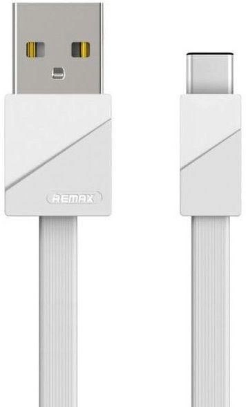 Кабель Remax RC-105a USB Type-C Blade 1м білий - Фото 1 Кабель Remax RC-105a USB Type-C Blade 1м білий - зображення 1