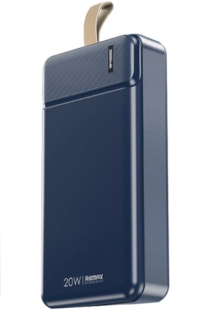 Автономний зарядний пристрій Remax RPP-289 Pure Series PD20W+QC18W 30000mAh блакитний - зображення 2