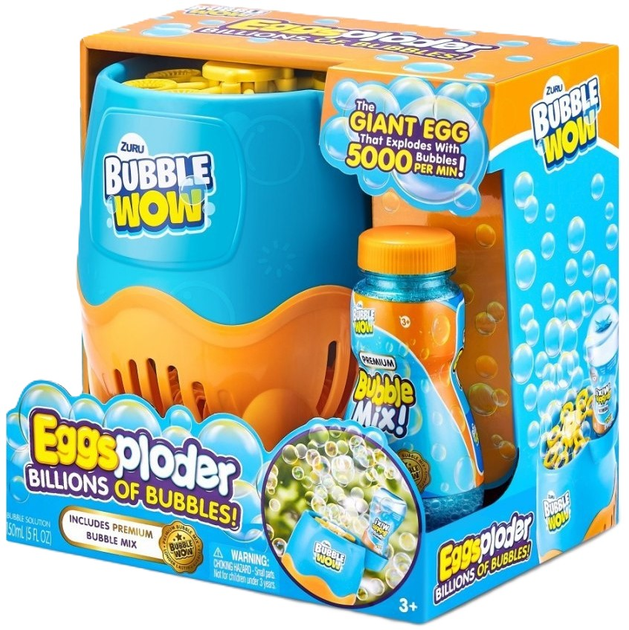 Maszyna do produkcji baniek Zuru Bubble Eggsploder (193052032492) - obraz 7