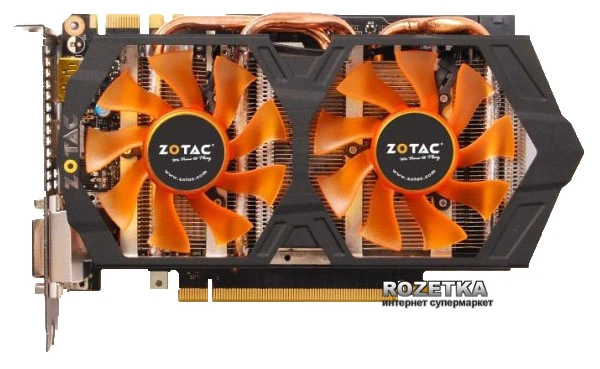 Видеокарта Zotac PCI-Ex GeForce GTX 760 ОС 2048МB GDDR5 (256bit
