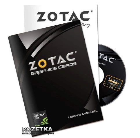 Видеокарта Zotac PCI-Ex GeForce GTX 760 ОС 2048МB GDDR5 (256bit