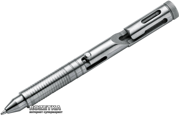 Тактическая ручка Boker Tactical Pen cal.45 CID Titanium (09BO089 ...